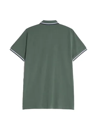 Polo Vert Homme TBS Epol 2