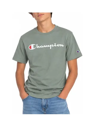 T-Shirt Vert Garçon Champion Signature 1