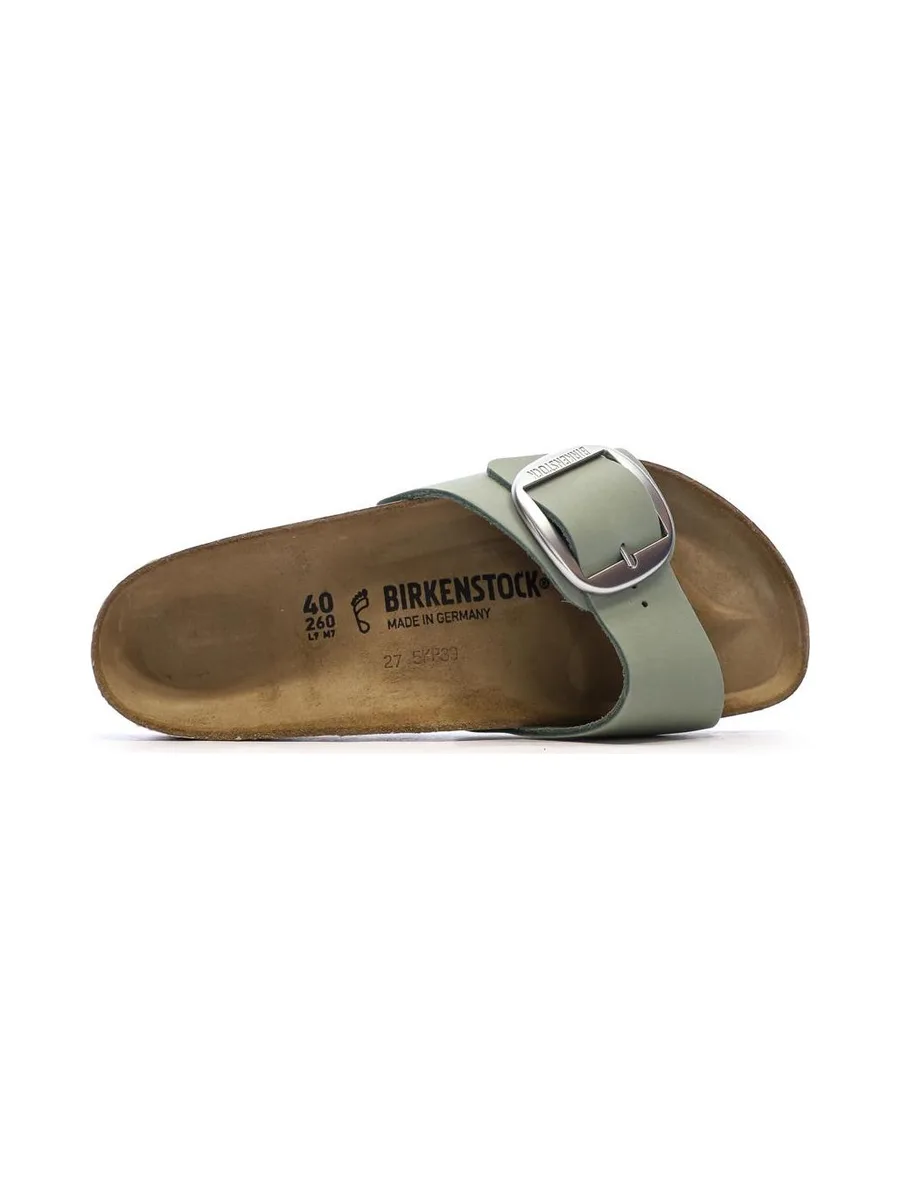 Sandales Vertes Femme Birkenstock Madrid Big 5