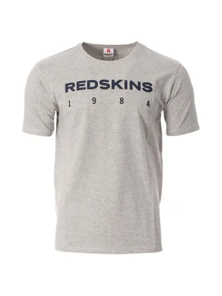 T-shirt Gris Homme Redskins Steelers 1