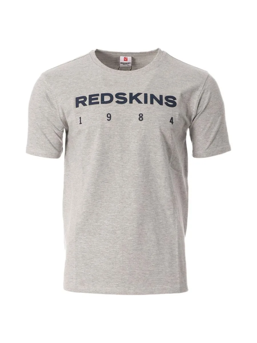 T-shirt Gris Homme Redskins Steelers 1