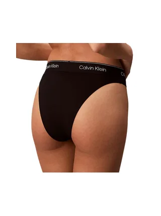 String Noir Femme Calvin Klein Jeans Tanga 2
