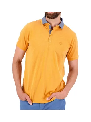 Polo Jaune Homme TBS ARSON 1