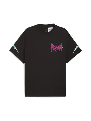 T-Shirt Noir Homme Puma Hoops X Rick And Morty 1