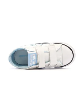Baskets Blanc/Bleu Garçon Converse Star Player Easy 4