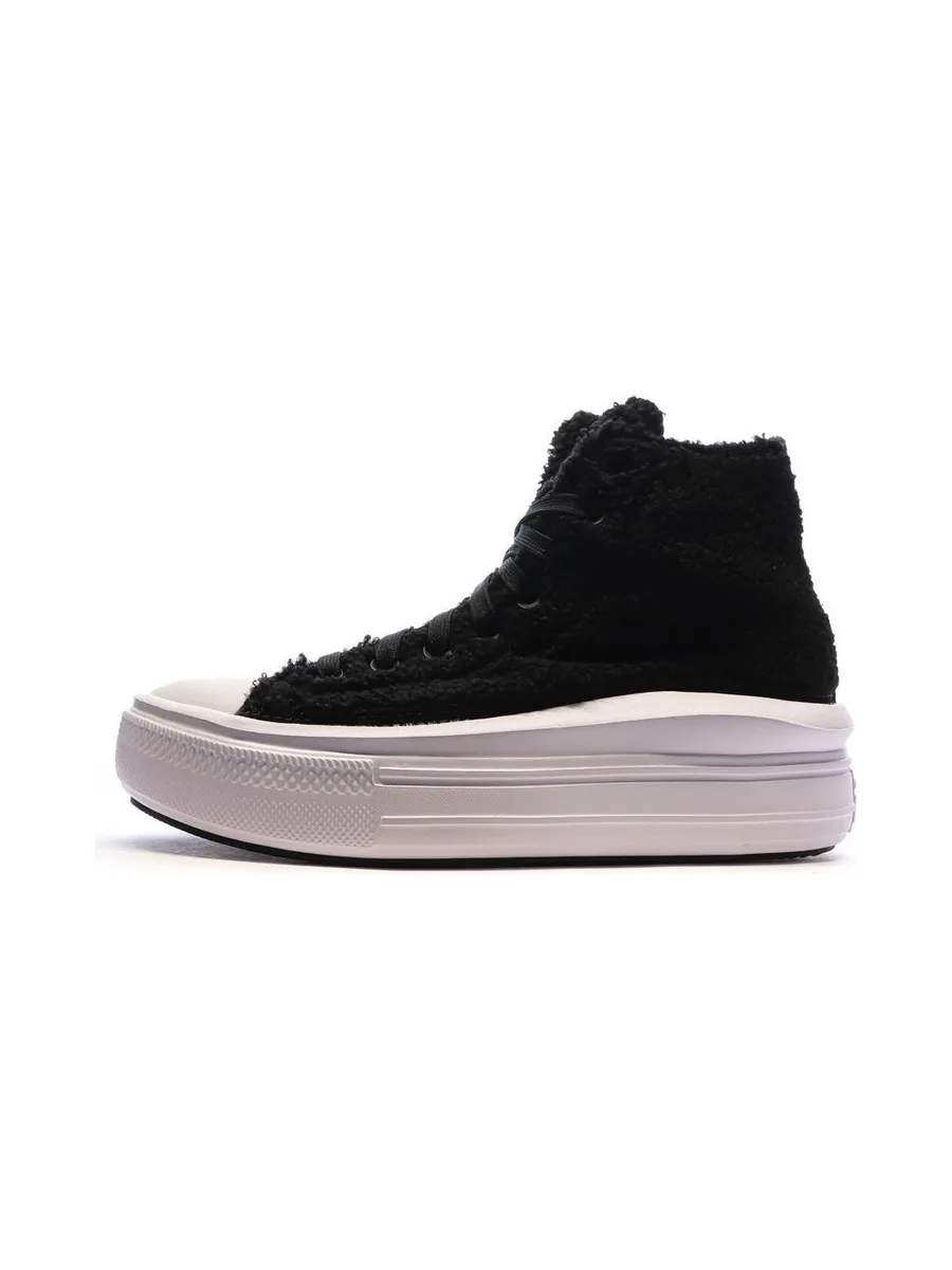 Baskets Noires Femme Converse Chuck Taylor All Star Move 3