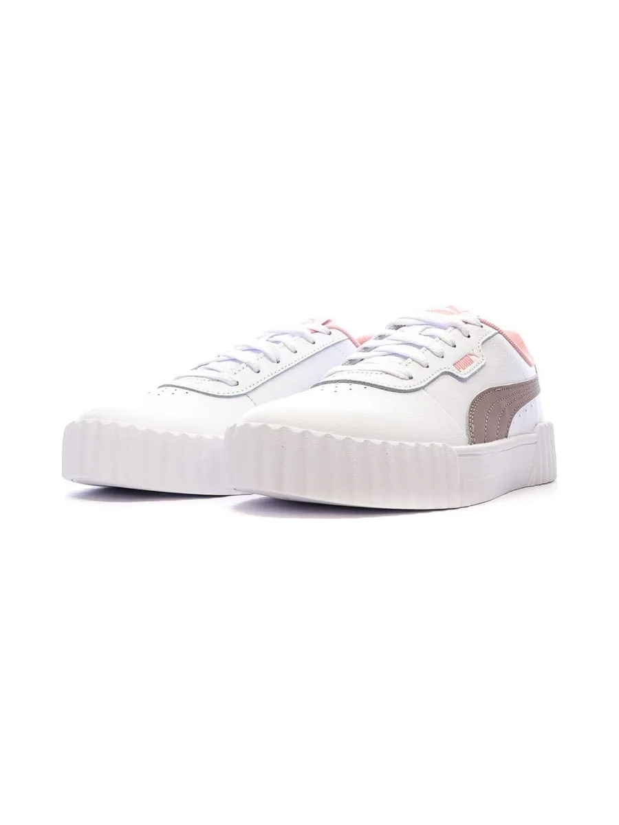 Baskets Blanche Fille/Femme Puma Carina 3.0 7