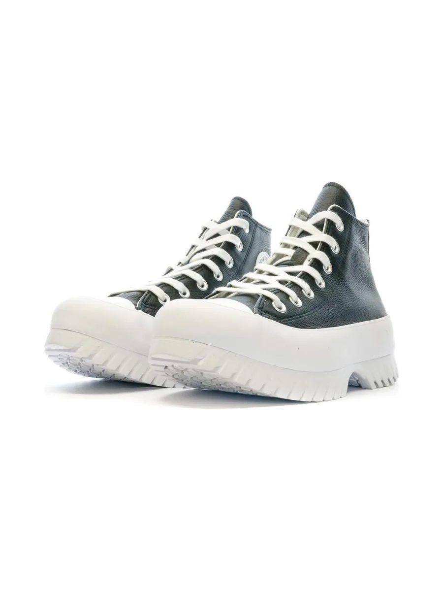 Baskets Noir Femme Converse Lugged 6
