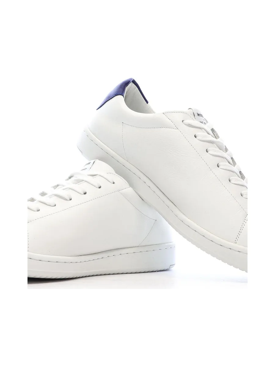 Baskets Blanches/Marines Homme Le Coq Sportif Phenix 8