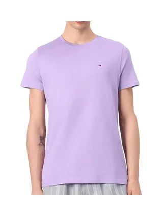 T-shirt Violet Homme Tommy Hilfiger Jersey 1