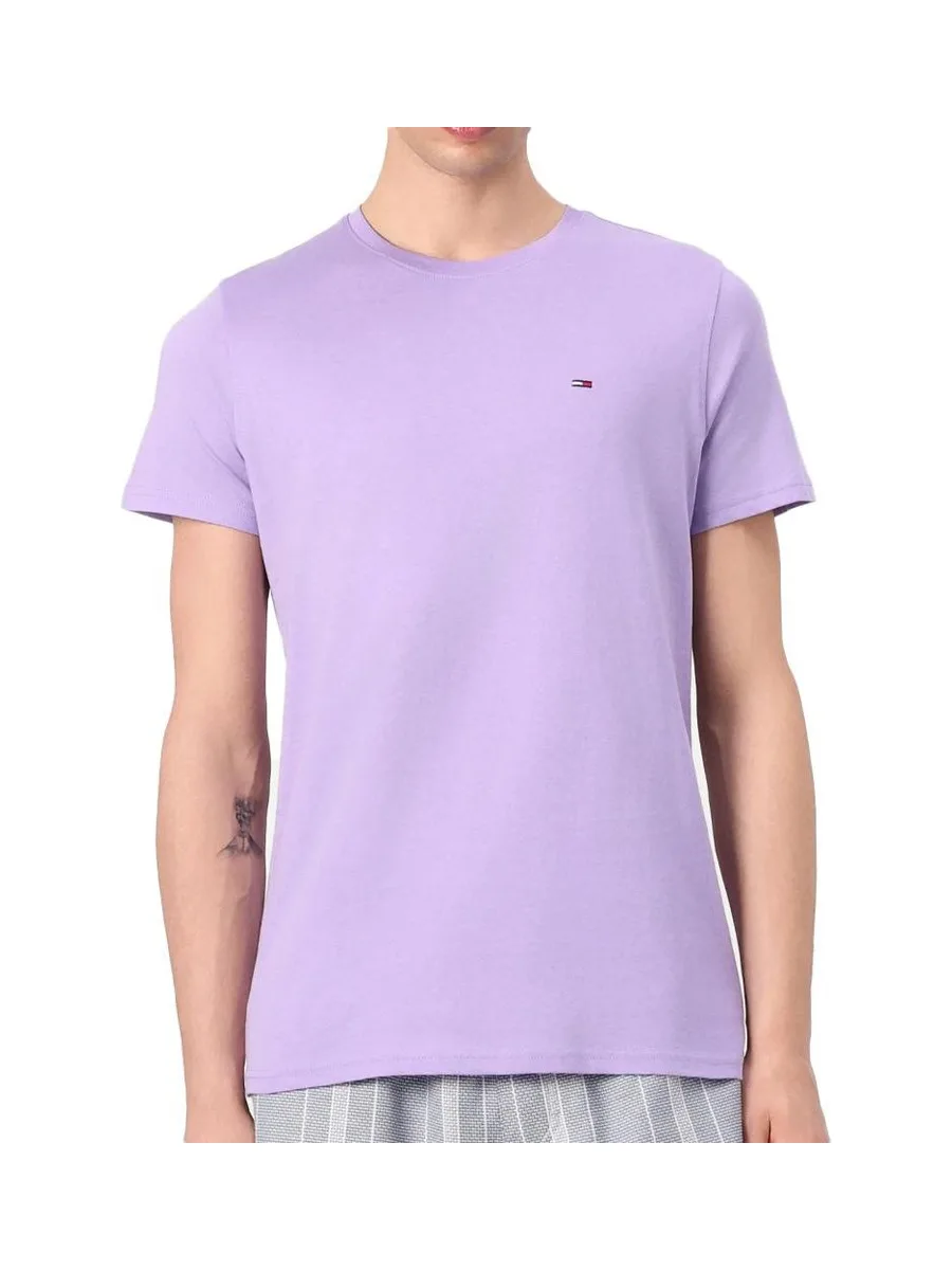 T-shirt Violet Homme Tommy Hilfiger Jersey 2