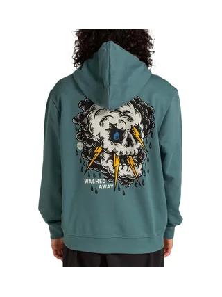 Sweat Vert Homme Element Angry Clouds 2