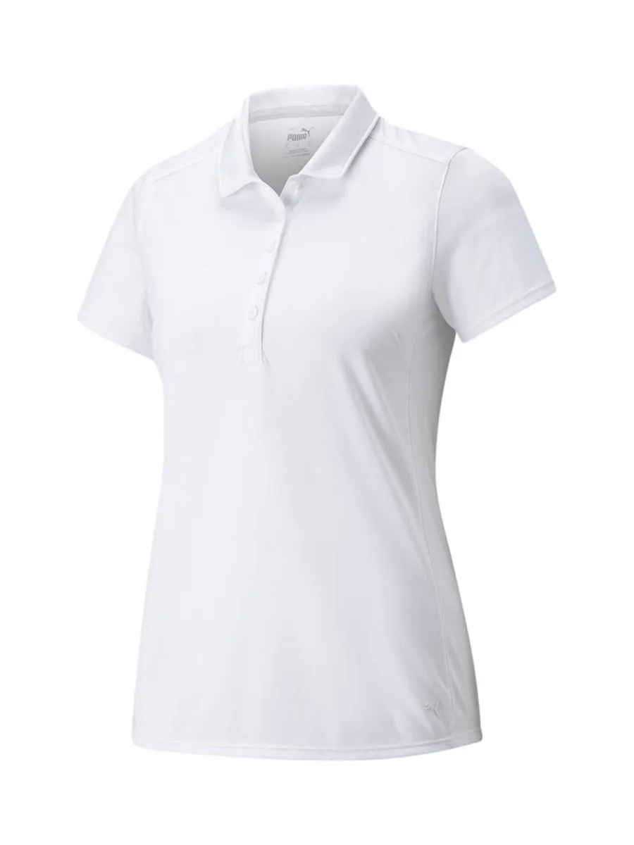 Polo Blanc Femme Puma Gamer 532989 2