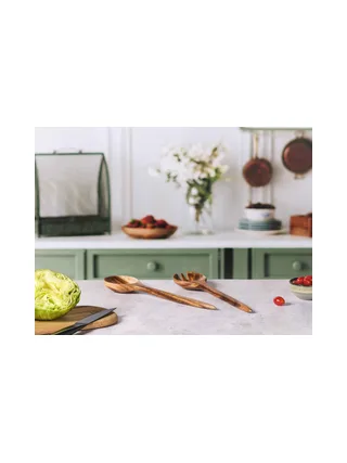 Couverts à salade en bois d'acacia ROLF 4