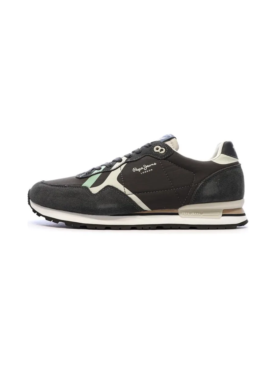 Baskets Grise Homme Pepe Jeans Brit Road 2