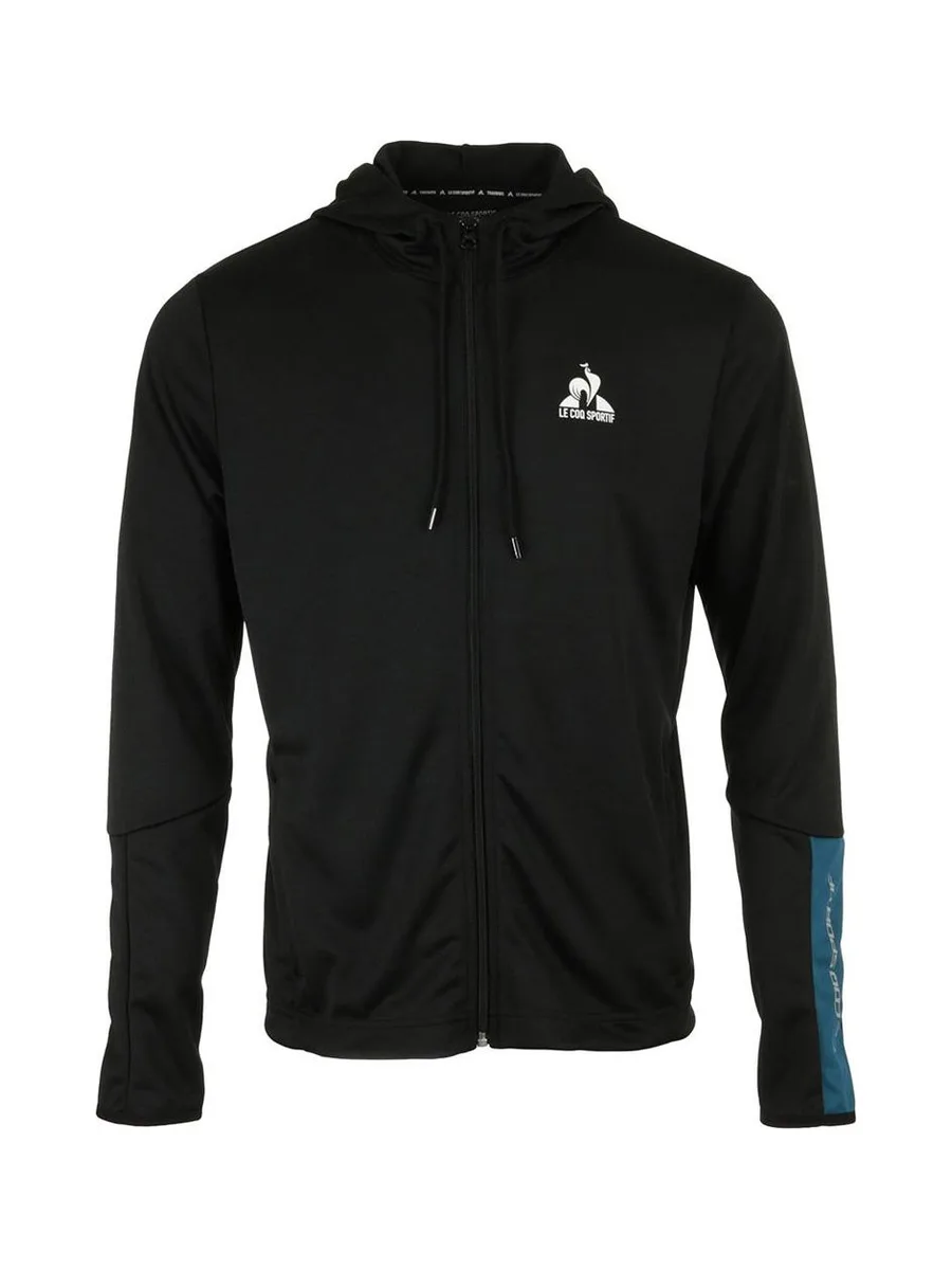 Veste de Sport Noir Homme Le Coq Sportif Ess Sport 2