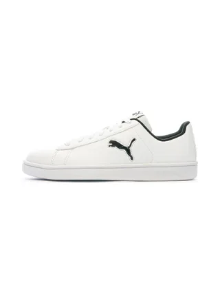 Baskets Blanches/Noires Garçon Puma Cat 1