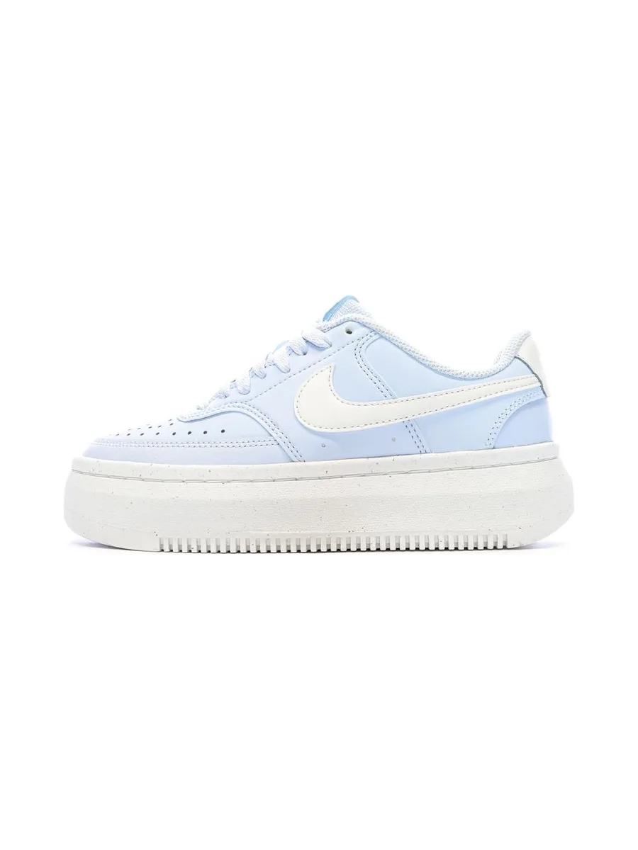 Baskets Bleu Femme Nike Court Vision Alta 2