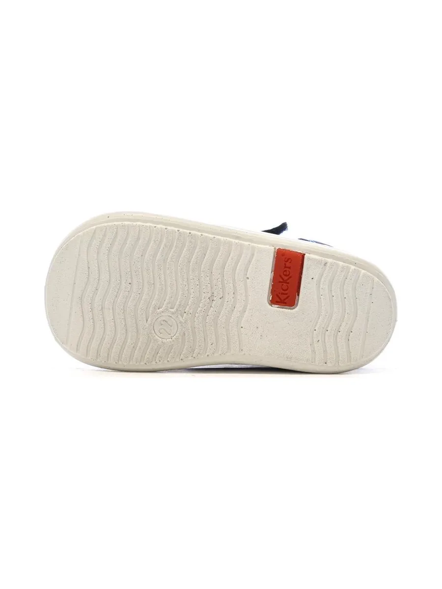 Baskets Hautes Marine Garçon Kickers Bottillon 6