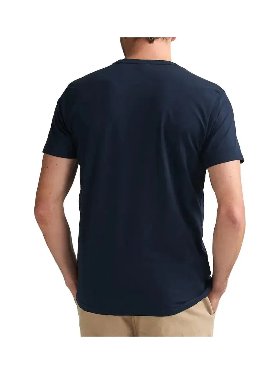 T-Shirt Marine Homme Petrol Industries Classic Print 3