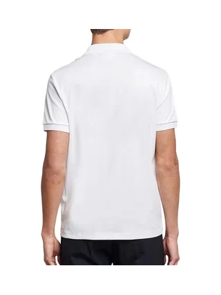 Polo Blanc Homme Lacoste Regular Fit Pima 2