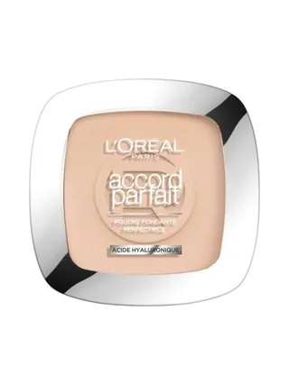 Poudre Fondante Perfectrice Accord Parfait L'Oréal Paris 3R/3C Beige Rosé 1