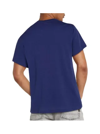 T-shirt Bleu Roi G-Star Homme Chest 2