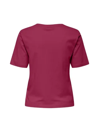 T-shirt Rose Fushia Femme JDY Rex 15352294 2