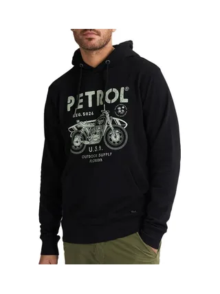 Sweat Noir Homme Petrol Industries SWH102-9999 1