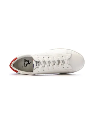 Baskets Blanches/rouge Homme Le Coq Sportif Phenix 4