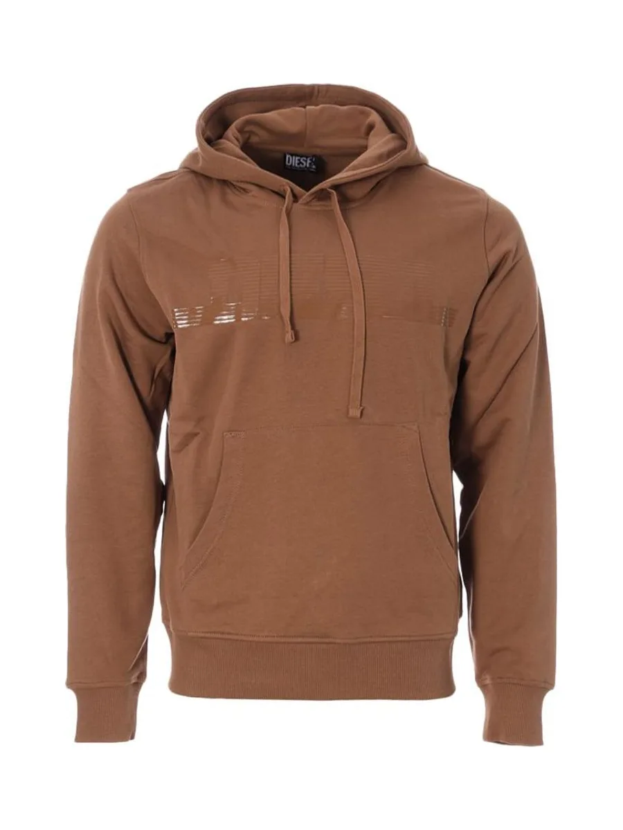 Sweat Marron Homme Diesel Felpa 2