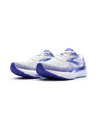 Chaussures de Running Blanc/Bleu Femme Brooks Ghost 16 6