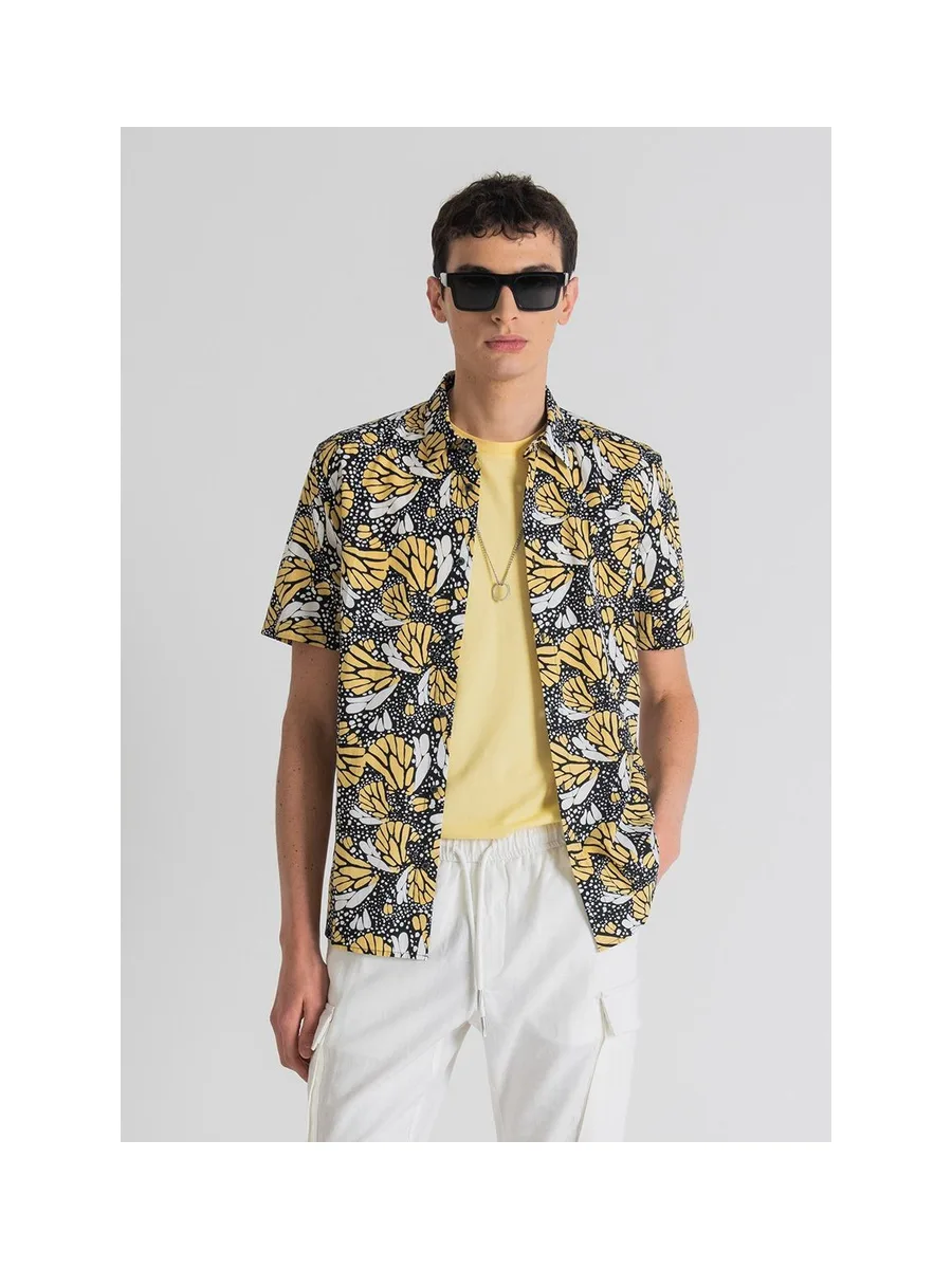Chemise à manches courtes ANTONY MORATO MMSS00169-FA430505 6