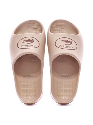 Claquettes Vieux Rose Femme Lacoste Serve Slide 2.0 3
