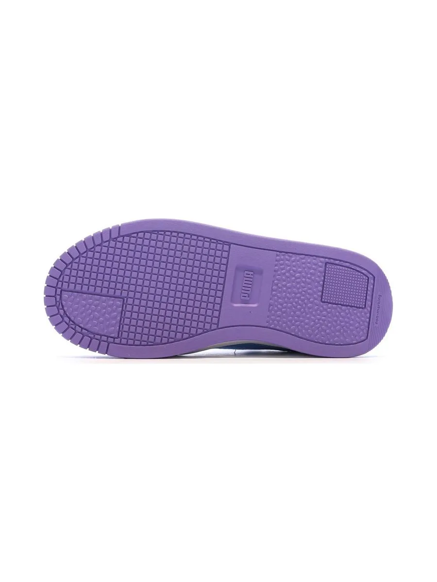 Baskets Blanc/Violet Fille Puma Carina Street Bouncy 6