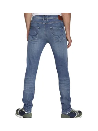 Jean Skinny Bleu Homme Pepe jeans Délavé 2