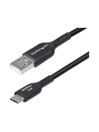 1ft USB-A to USB-C Charging Cable 1