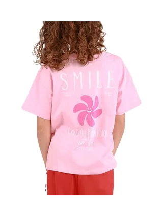 T-shirt Rose Fille Kids Only Sun-veras Flower 4