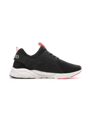 Baskets Noires/Roses Fille Kappa San Puerto 2