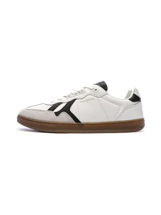 Baskets Blanches/Noires Homme Pepe jeans Ball 1