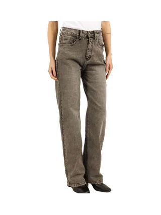 Jean Gris Wide Leg Femme Monday Premium 3255 1