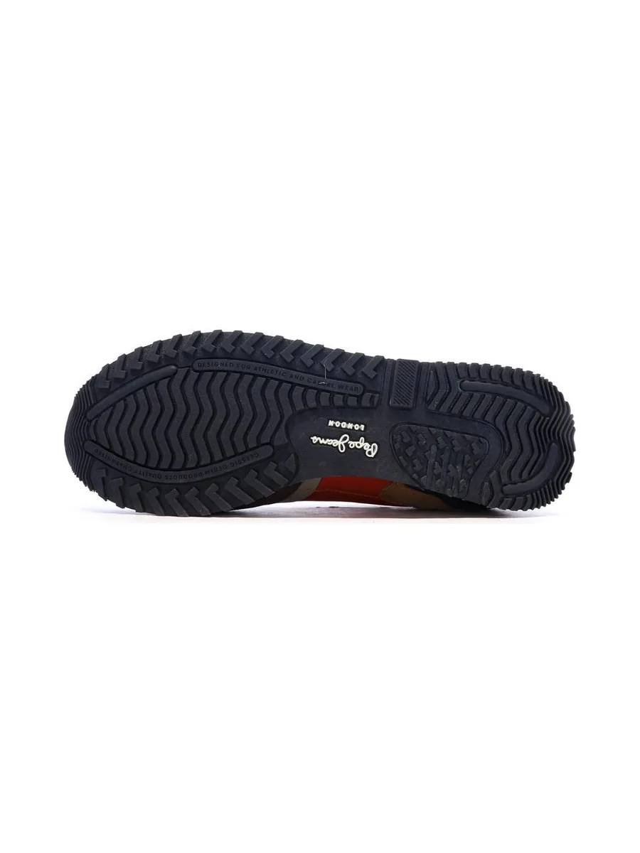 Baskets Marron/Rouge/Marine Homme Pepe jeans Brit Road M 6