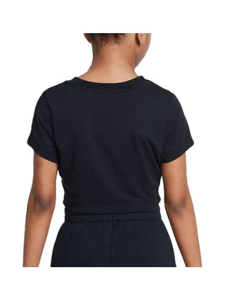 T-Shirt Noir Fille Nike HF7011 2
