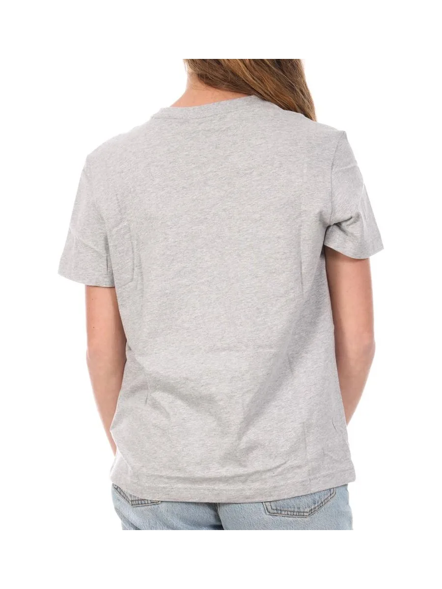 T-Shirt Gris Femme Calvin Klein Jeans Archive 3