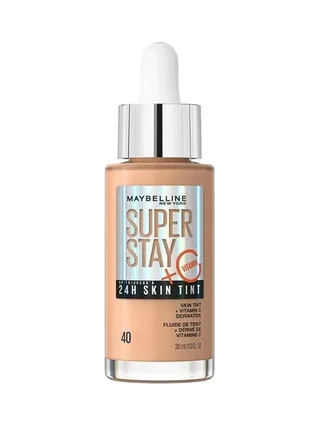 Fluide de teint 24 skin tint Super Stay Gemey Maybelline 40 1