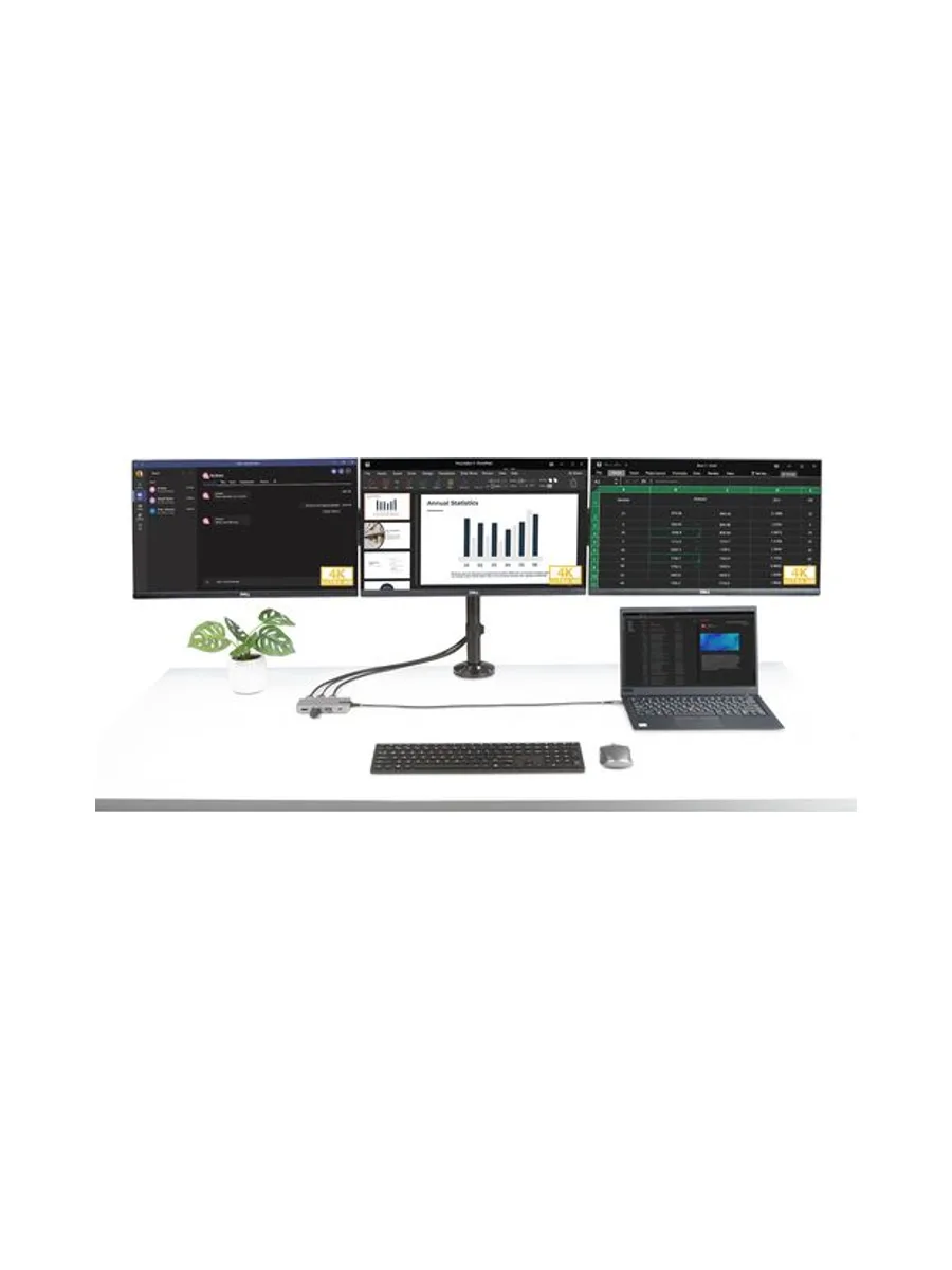 USB-C Triple-Monitor Multiport Adapter 6