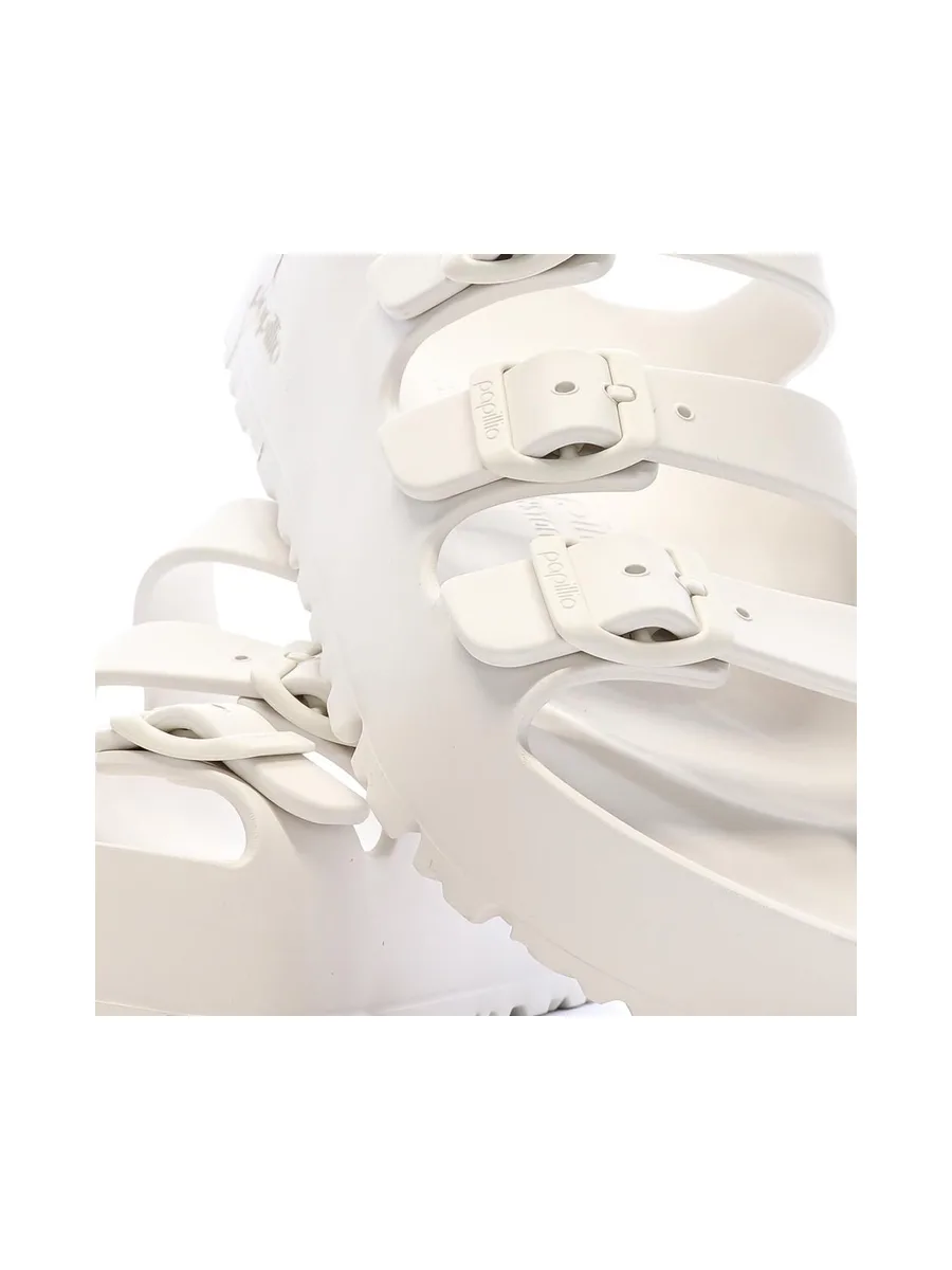 Sandales Blanches Femme Birkenstock Florida 7