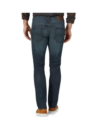 Jean Bleu Foncé Homme Lee Slim Aristocrat 2