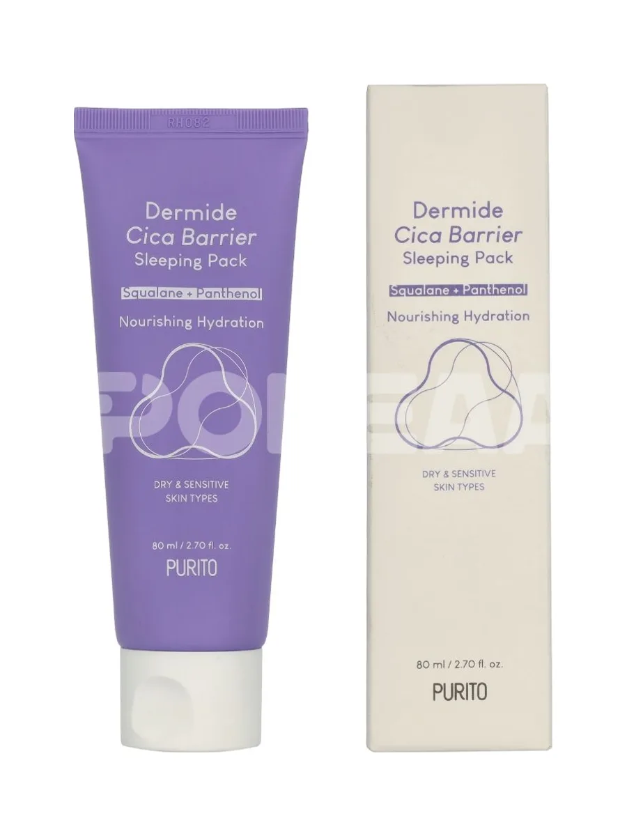 Purito Seoul Dermide Cica Barrier Sleeping Pack 80ml - All Skin Types 1