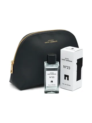Trousse à Maquillage THONON MM Noir + Eau de Parfum N°23 1